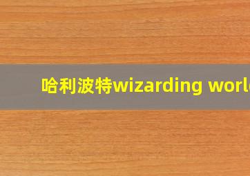 哈利波特wizarding world